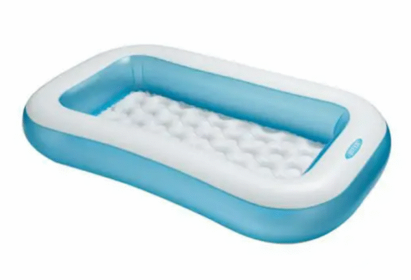בריכה מתנפחת מלבנית מבית INTEX מידות 166X25X100